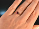 Deep Red! Zarter Ring mit Diamanten und Rhodolith Gold 585