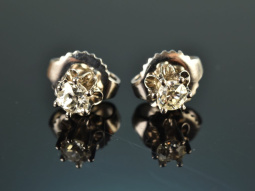 Around 1995! Classic Diamond Stud Earrings 0.2 ct White...