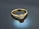 Feines Glitzern! Sch&ouml;ner Diamant Ring 0,25 ct Gold 750