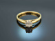 Feines Glitzern! Sch&ouml;ner Diamant Ring 0,25 ct Gold 750