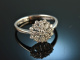 Edles Glitzern! Brillant Ring 0,45 ct Wei&szlig; Gold 750