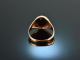 Um 1900! Historischer Wappen Siegel Ring mit Onyx Gold 585