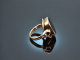Um 1930! Schöner Wappen Siegel Ring mit Karneol Gold 333