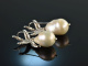 Big Sea Stars! Starfish Earrings Breeding Pearls Drop Silver 925
