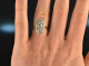 Um 1920! Sch&ouml;ner Art Deco Diamant Ring 0,5 ct Platin Gold 585