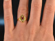 England 1863! Viktorianischer Ring mit Rubin und Altschliff Diamanten Gold 750
