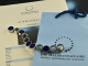 Around 1970! Chic vintage design bracelet with lapis lazuli silver