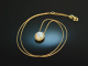 Fine Shine! Wundervolles Opal Brillant Collier Gold 750