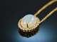 Fine Shine! Wundervolles Opal Brillant Collier Gold 750
