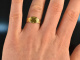 England um 1875! Historischer Wappen Ring mit schwarzem Zieremail Gold 625