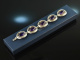 Around 1970! Cool Vintage Statement Bracelet with Amethysts Silver 800