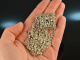 Around 1950! Pretty Trachten Dirndl crop necklace 7 rows silver 835