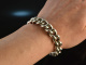 Around 1970! Heavy classic tank bracelet silver 835