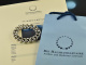 Around 1970! Chic Vintage Statement Tank Bracelet Silver 835