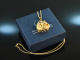 Around 1980! Classic traditional costume Grandl pendant with chain gold 585