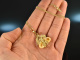 Around 1980! Classic traditional costume Grandl pendant with chain gold 585