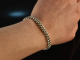 Around 1970! Classic tank bracelet silver 800