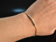 Um 1910! Feines Belle Epoque Armband Diamanten Naturperle Gold 585 Platin