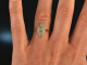 Um 1915! Art Deco Ring mit Diamanten Gold 585 Platin
