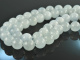 From our workshop! Large Aquamarine Necklace 2 rows silver gold plated