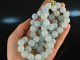From our workshop! Large Aquamarine Necklace 2 rows silver gold plated
