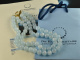 From our workshop! Large Aquamarine Necklace 2 rows silver gold plated