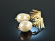 Christmas Pearls! H&uuml;bsche Perlen Tropfen Ohrringe Silber 925 vergoldet