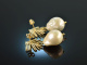 Christmas Pearls! Pretty pearls drop earrings silver 925 gold plated