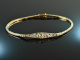 Um 1910! Belle Epoque Armband mit Altschliff Diamanten Platin Gold 585