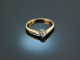 Um 1915! Altschliff Diamant Solit&auml;r Ring Gold 585