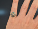 Siebenbrgen um 1890! Ring und Anhnger mit Kette Ziersteine Perlen Gold 750 Silber