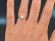 Say yes! Feiner Brillant Solit&auml;r Verlobungs Ring 1,02 ct Wei&szlig; Gold 750