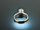 My Love! Feiner Brillant Solit&auml;r Verlobungs Ring 1,38 ct Wei&szlig; Gold 750