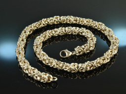 Around 1980! Heavy vintage king chain silver 925