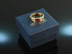 Around 1995! Finest Alliance ring ruby and diamonds gold 585