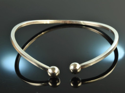 Around 1990! Chic cool vintage choker silver 925