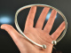 Around 1990! Chic cool vintage choker silver 925