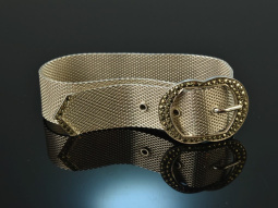 Around 1975! Bracelet in the shape of a belt with...