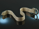 Around 1975! Bracelet in the shape of a belt with marcasites silver 925