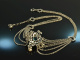 Around 1960! Beautiful traditional dirndl necklace with turquoise silver 835