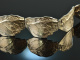 Around 1980! Large vintage design bracelet silver 925