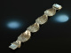 Around 1980! Large vintage design bracelet silver 925