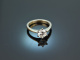 Around 1980! Classic diamond solitaire ring 0.93 ct White Gold 750