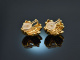 Tiffany and Co Signature x! Chic large ear clips gold 750 signed