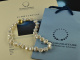 Around 1990! Beautiful freshwater cultured pearls necklace gold 750