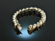 Around 1965! Chic vintage bracelet silver 800