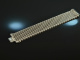 Around 1980! Wide statement bracelet silver 835