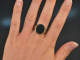 Um 1960! Klassischer Wappen Siegel Ring mit Heliotrop Gold 585