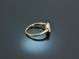 Um 1900! Sch&ouml;ner Altschliff Diamant Ring ca. 0,7 ct...