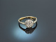 Um 1900! Schöner Altschliff Diamant Ring ca. 0,7 ct Gold 585